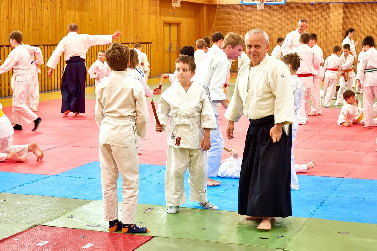 Detský aikido seminár v Holíči 2024