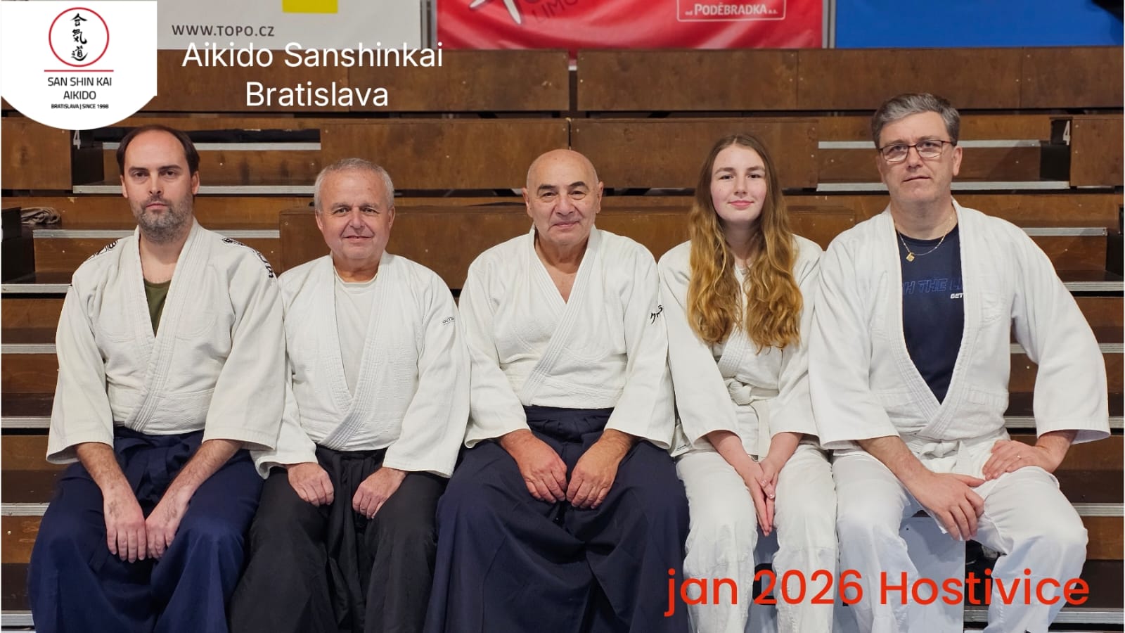 Zimná aikido škola v Hostivicích február 2025